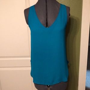 LOFT Teal Top